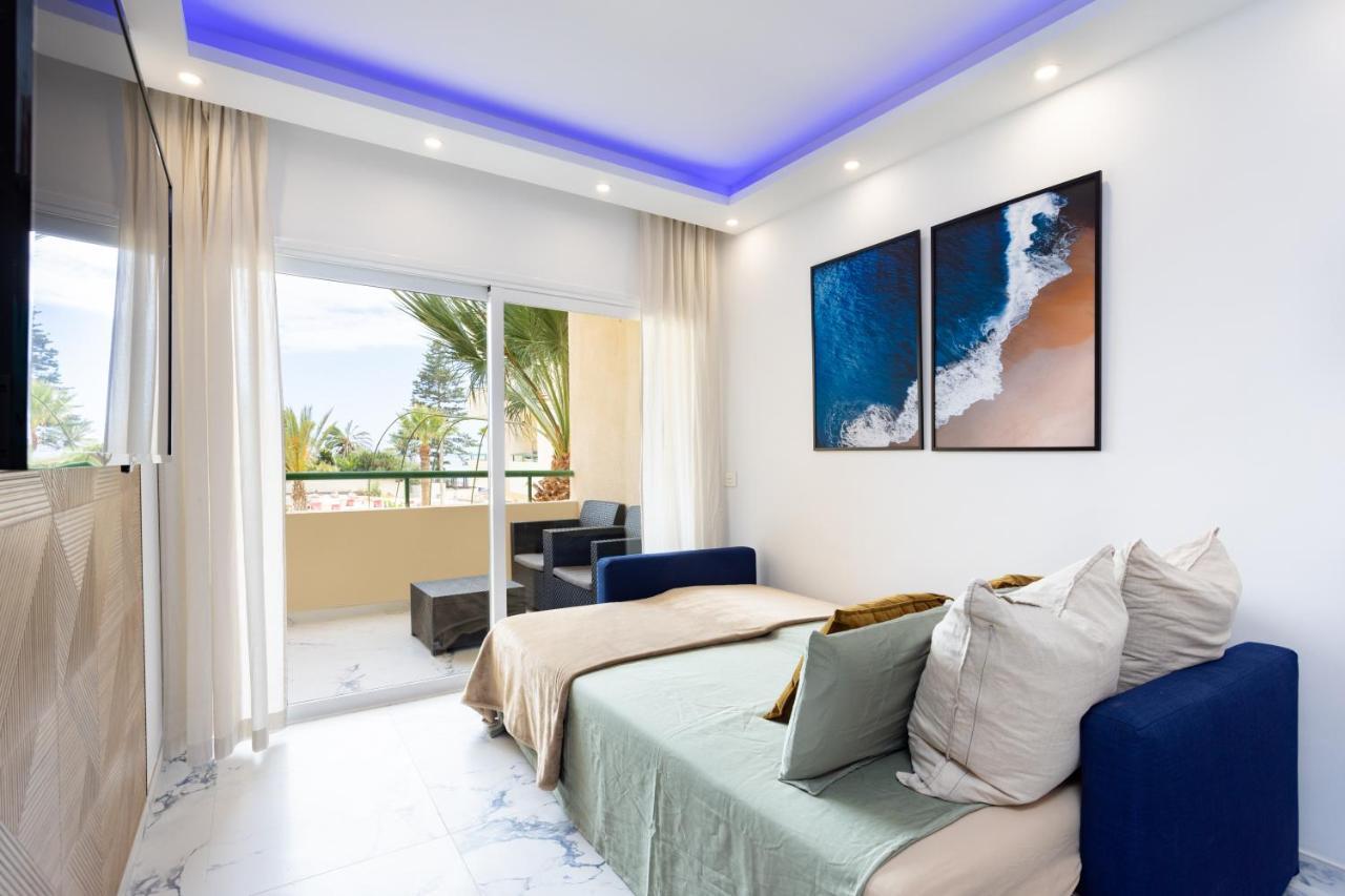 Cozy 1St Sea Line Apartment In The Quiet Area Los Cristianos  Exteriör bild